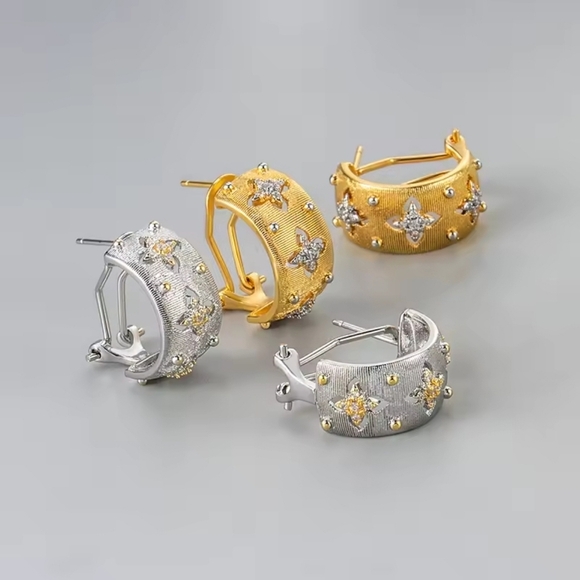 Vintage luxury earrings - Picture 5 of 7